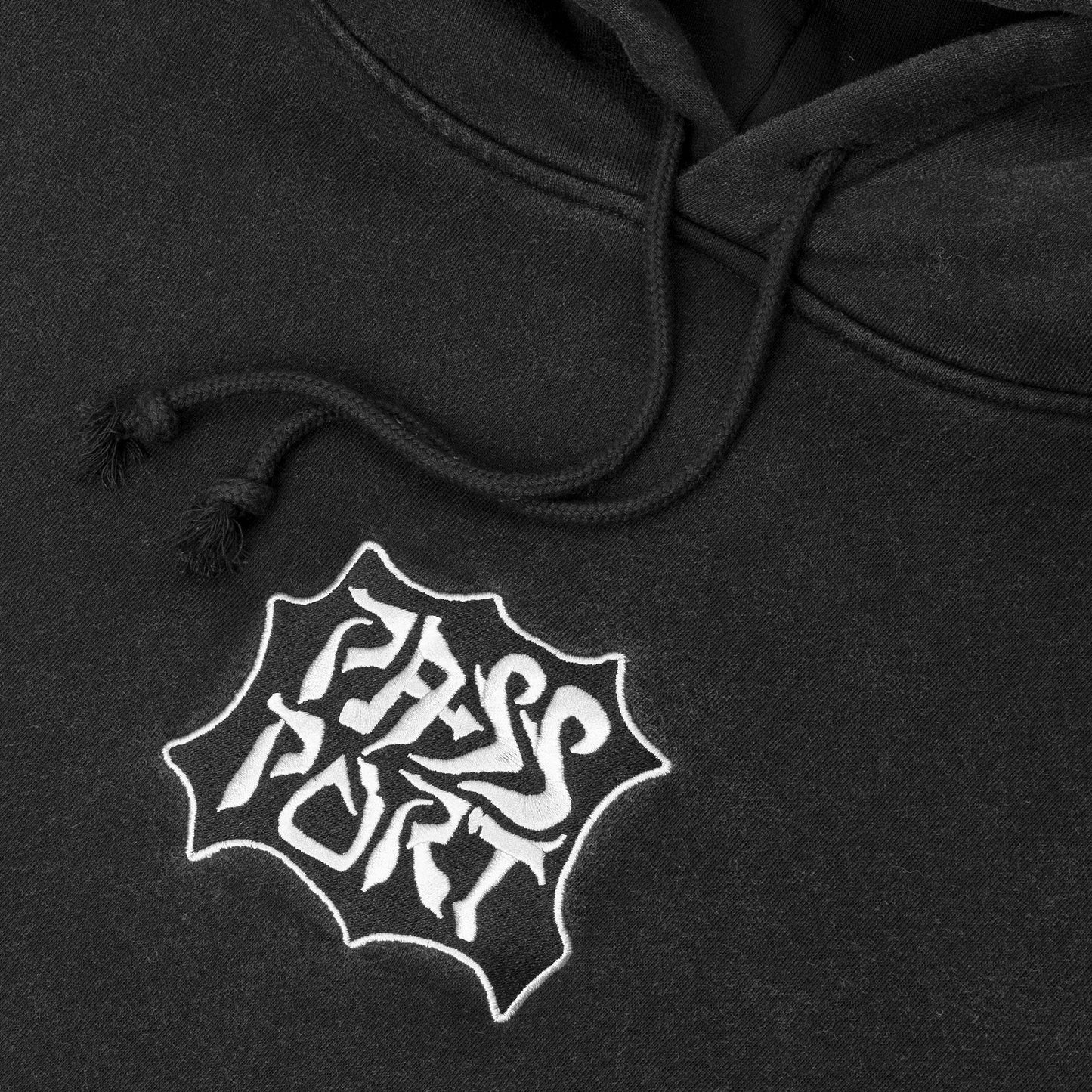 Glyph Hoodie - Acid Black