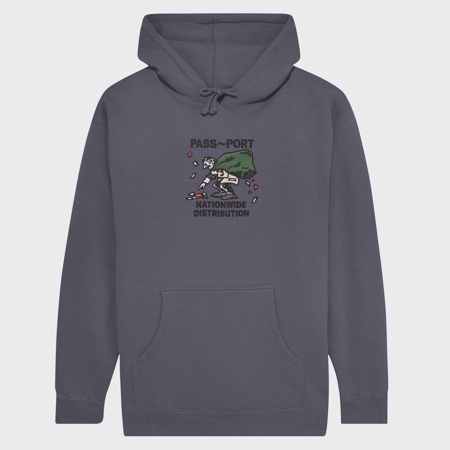 Distribution Hoodie - Dusty Blue