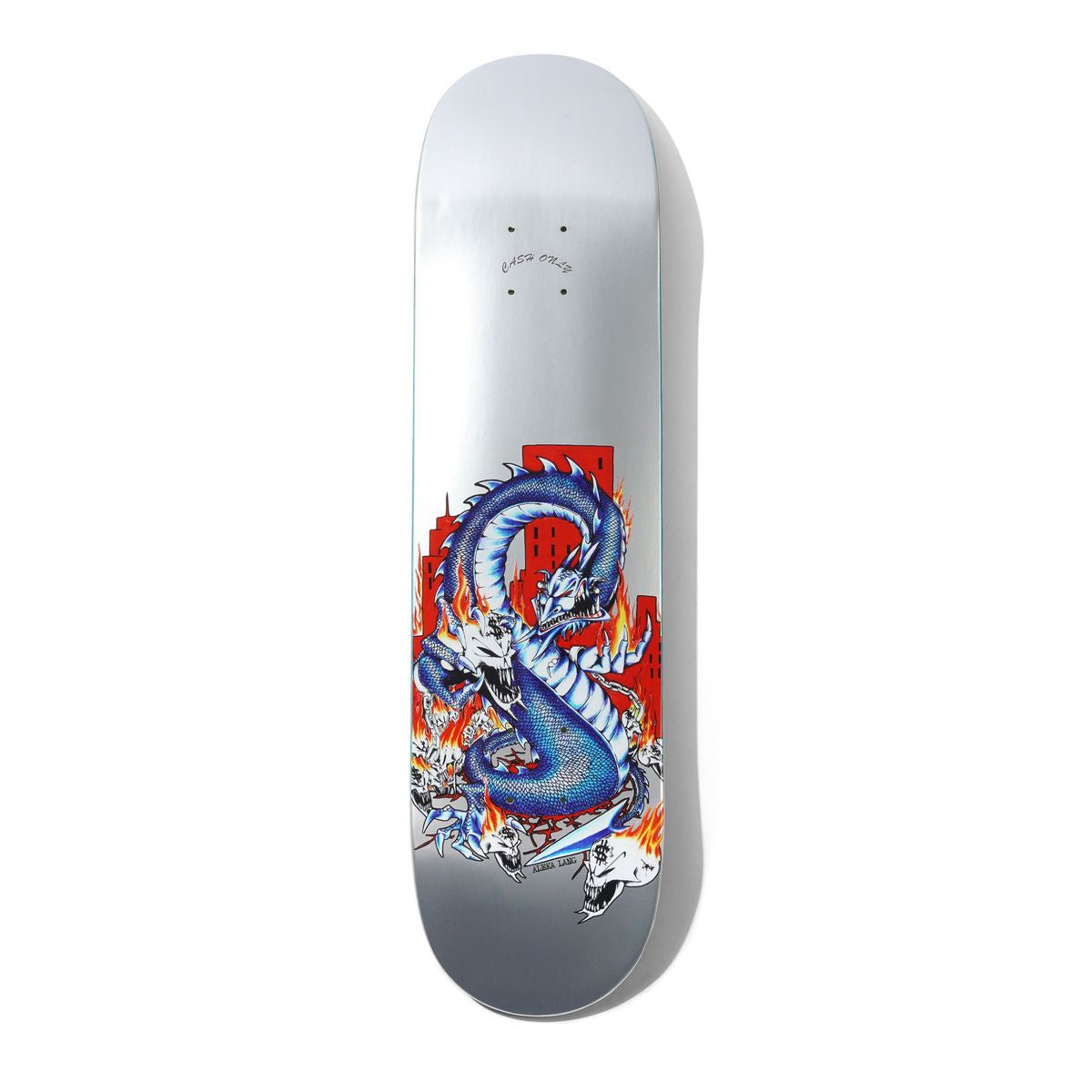 Dragon Deck (Aleka) - Silver 8.25"