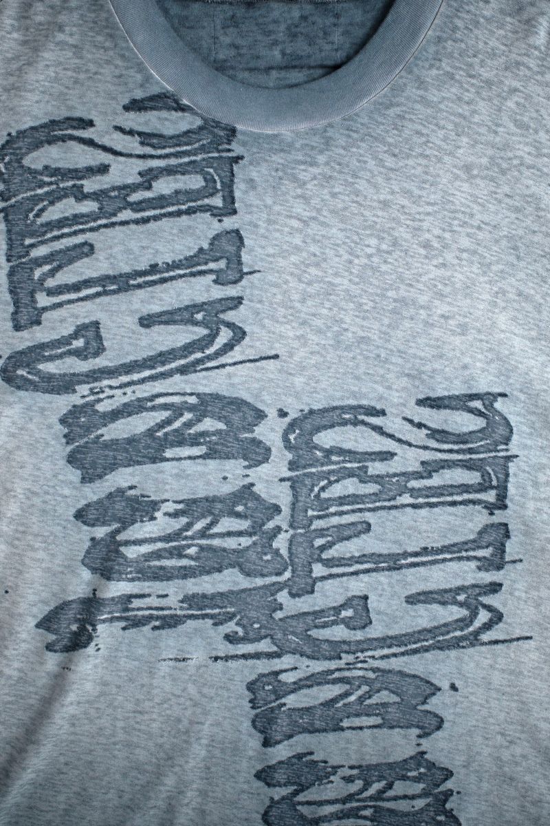 Burnout Slub Tee - Grey