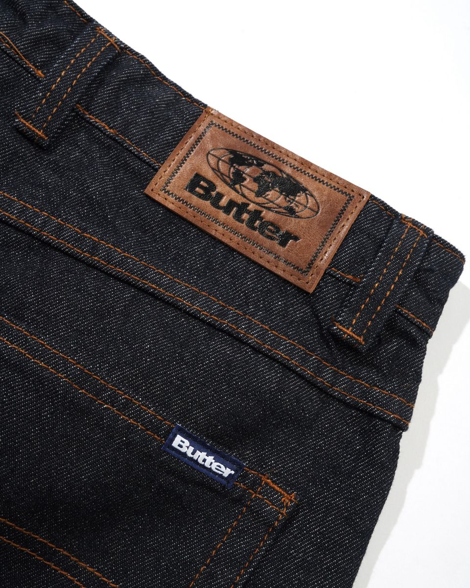 Baggy Denim Jeans - Raw Indigo