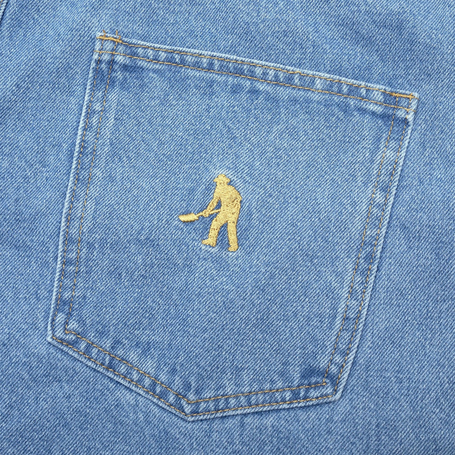 Denim Workers Club Jean - Washed Light Indigo