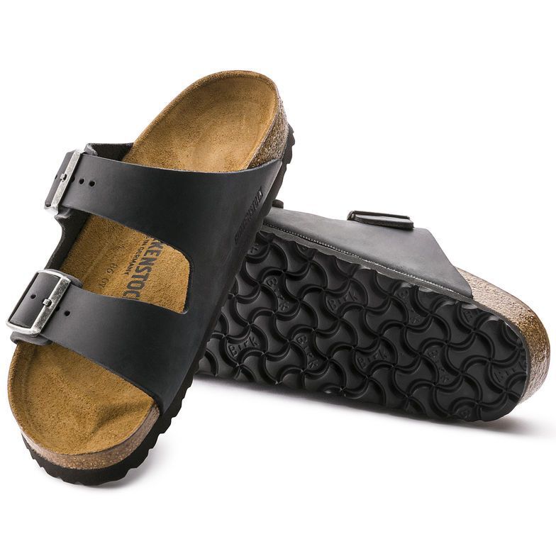 Arizona - Black Oiled Leather