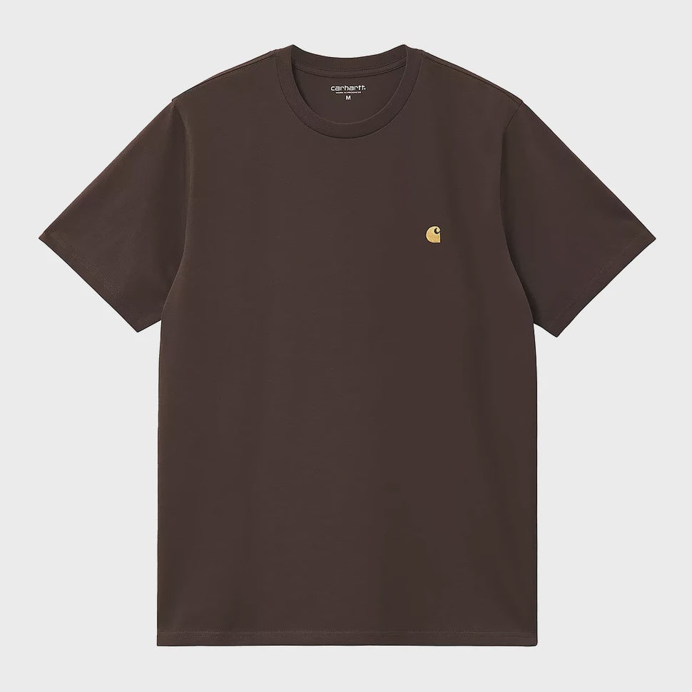 S/S Chase T-Shirt - Tobacco / Gold