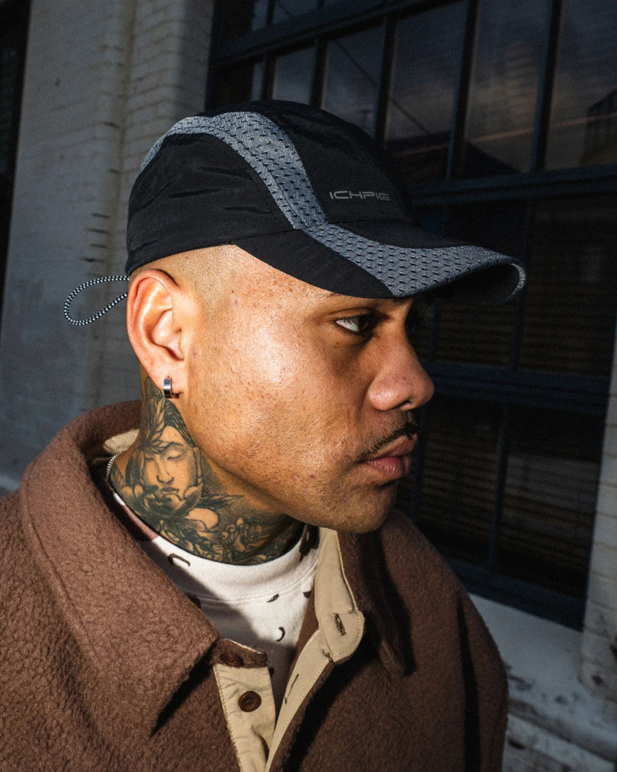 Genesis Mesh Panel Cap - Blackrock