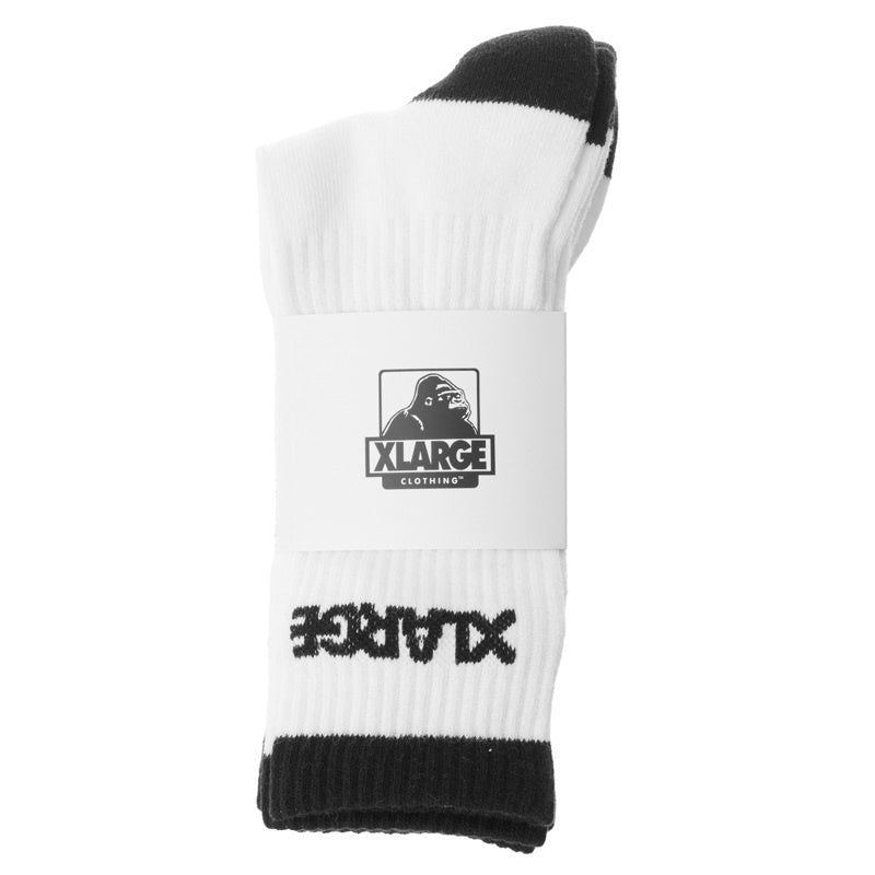 91 Sock 3 Pack - White
