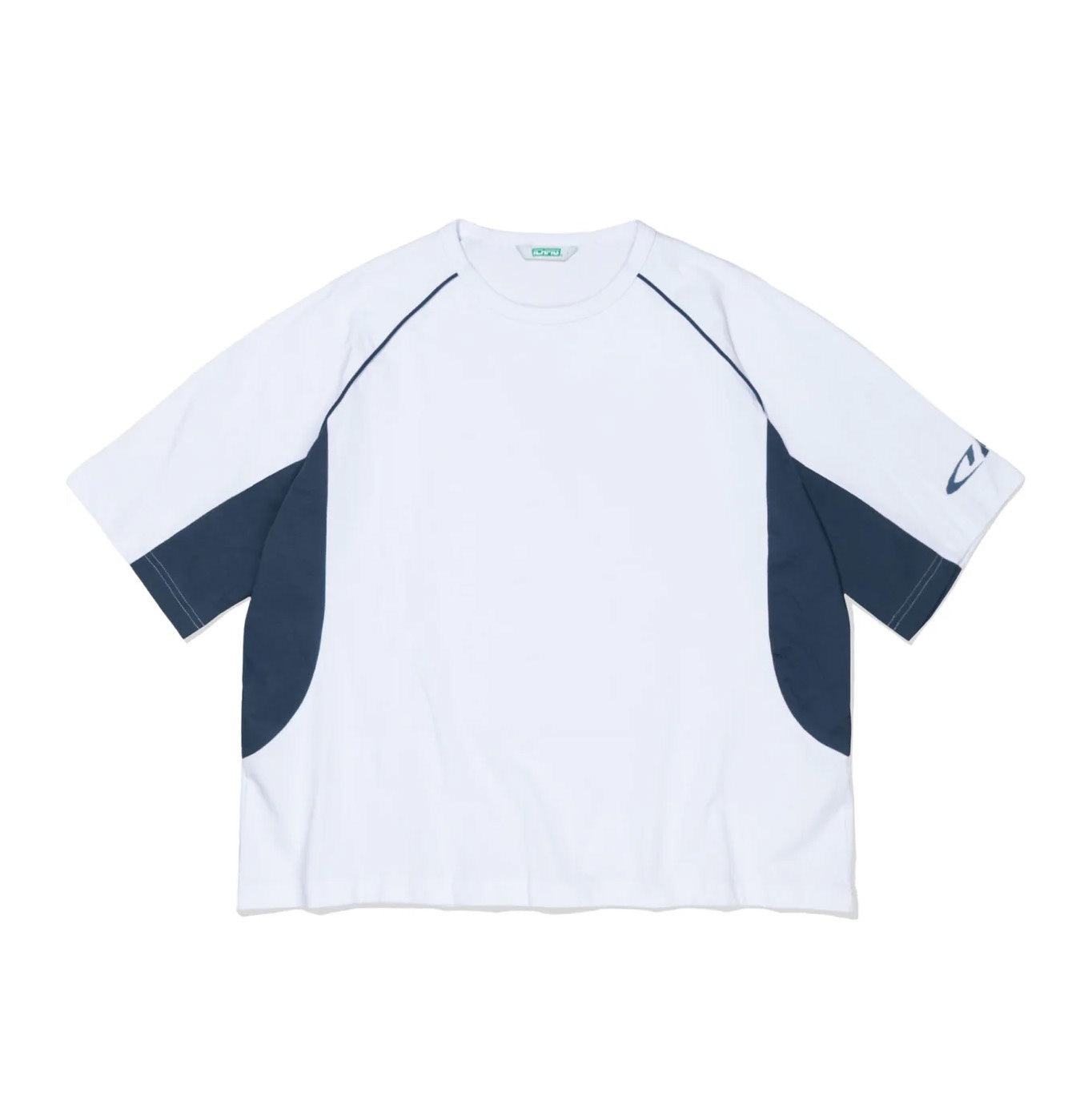 Optic Panel Tee - White