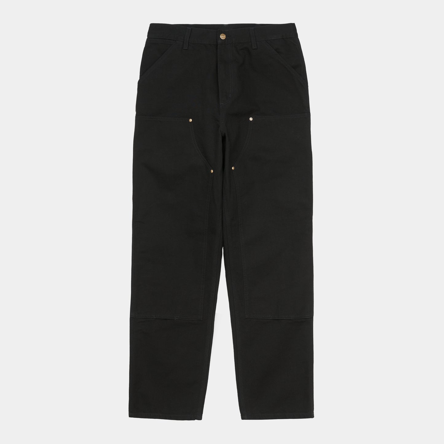 Double Knee Pant - Black Rinsed