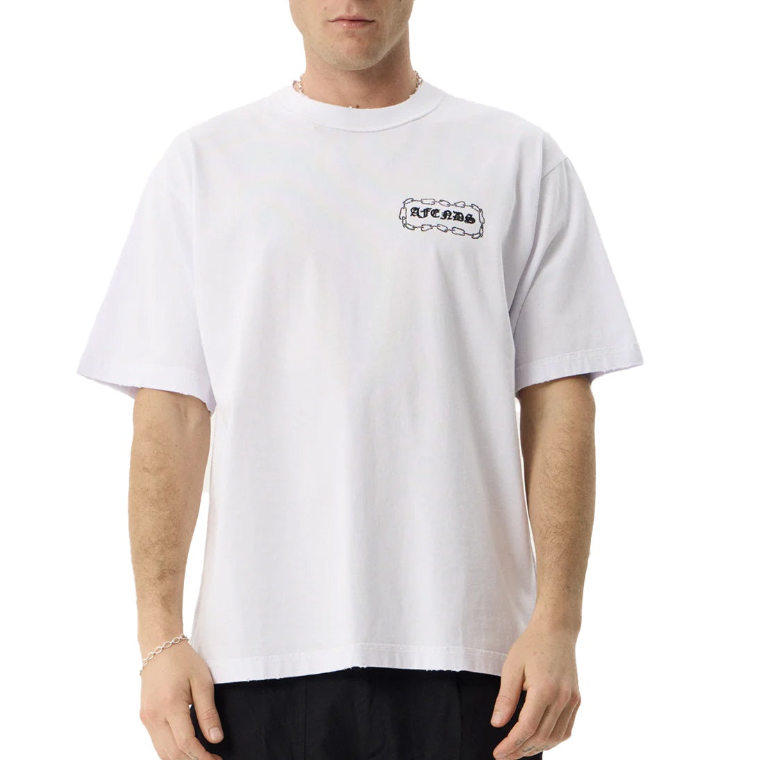 Spiritual Heavyweight Boxy Tee - White