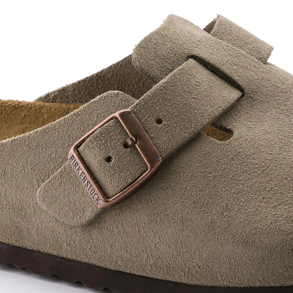 Boston SFB - Taupe Suede Leather