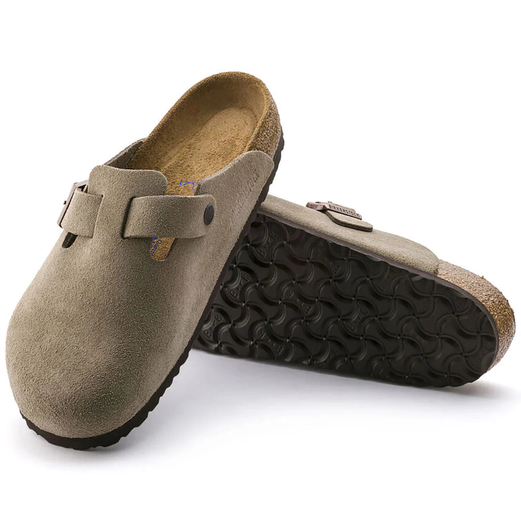 Boston SFB - Taupe Suede Leather