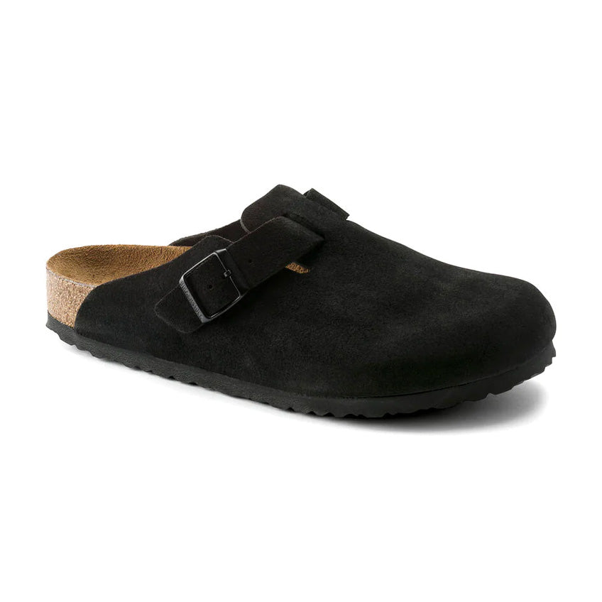 Boston SFB - Black Suede Leather