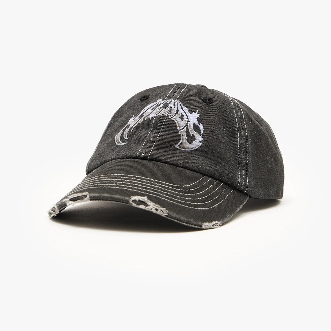 Scorpius Six Panel Cap - Stone Black