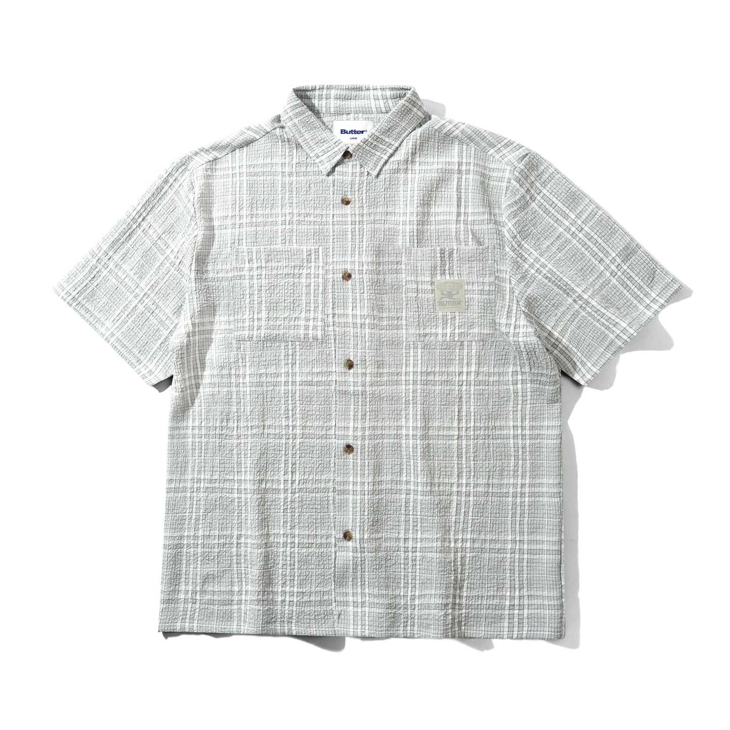 Equiptment S/S Shirt - Light Grey