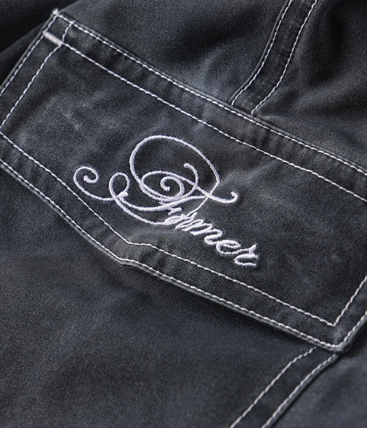 Swans Cargo 21' Swim Trunk - Washed Black