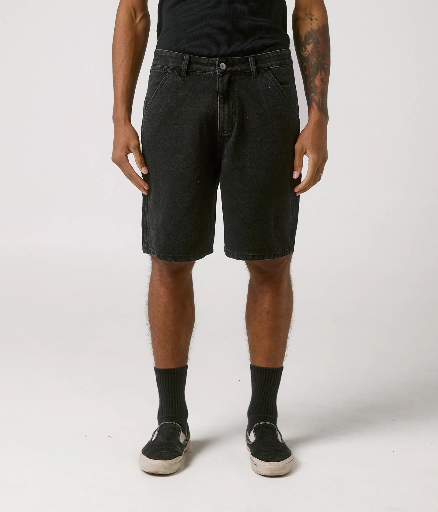 Reynolds 21' Denim Walkshort - Black Stone