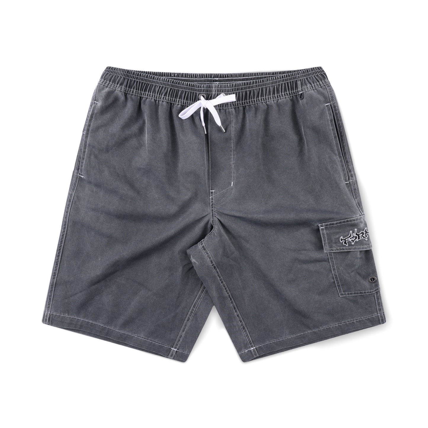 Swans Cargo 21' Swim Trunk - Black