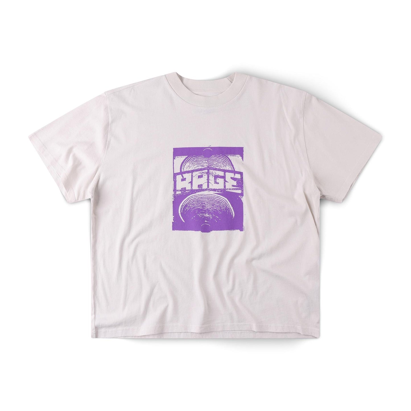 Rage Corp Boxy T-Shirt - Bone