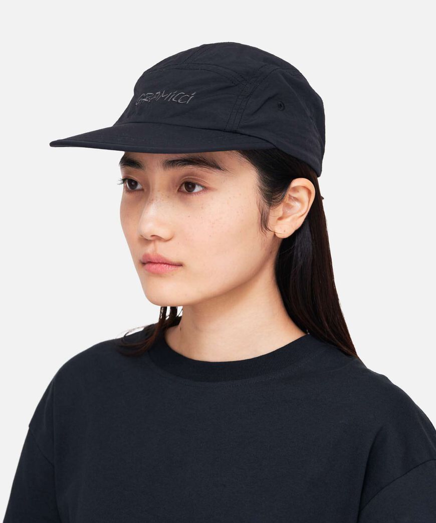 Nylon Gramicci Cap - Black
