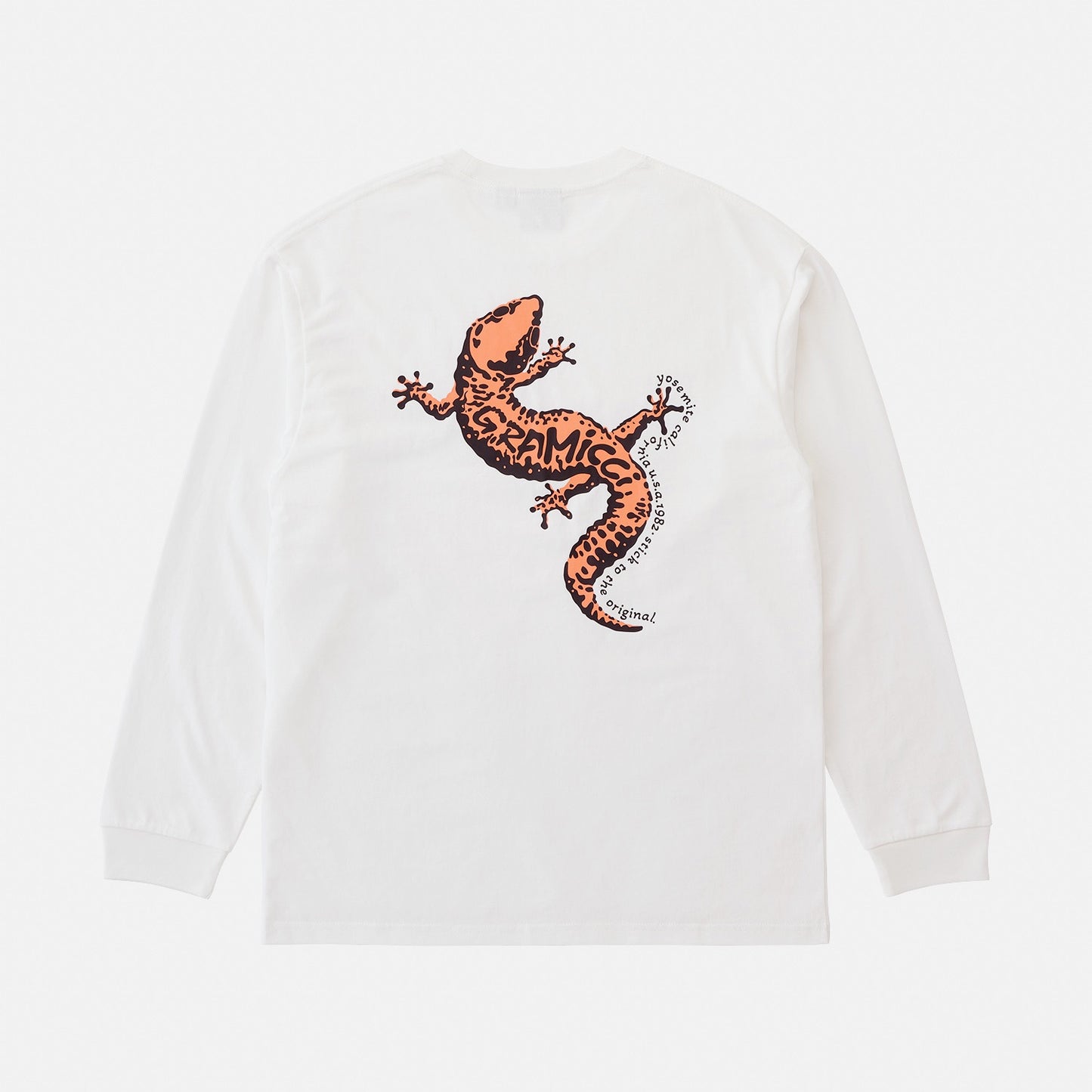 Gecko L/S Tee - White
