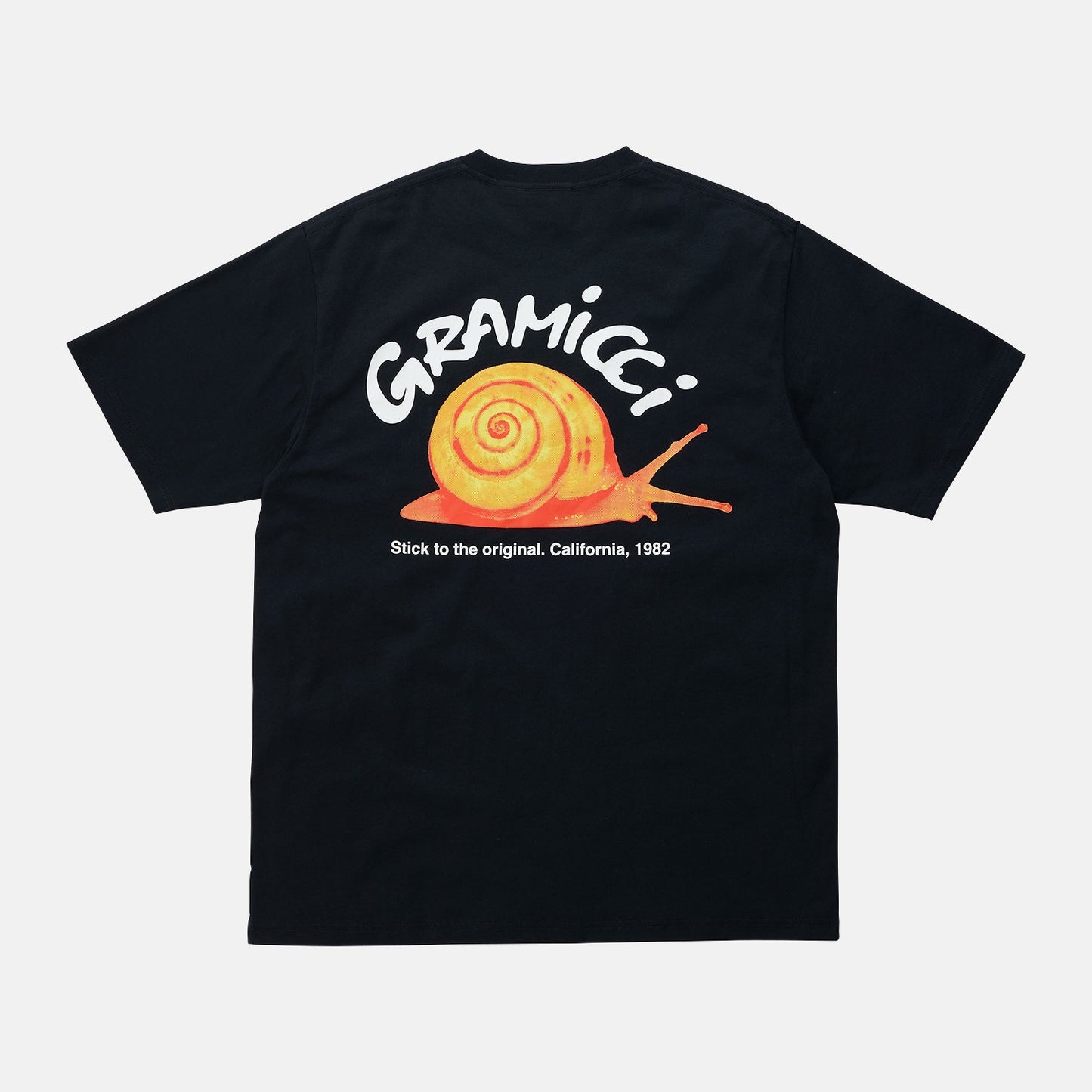 Snail Tee - Vintage Black