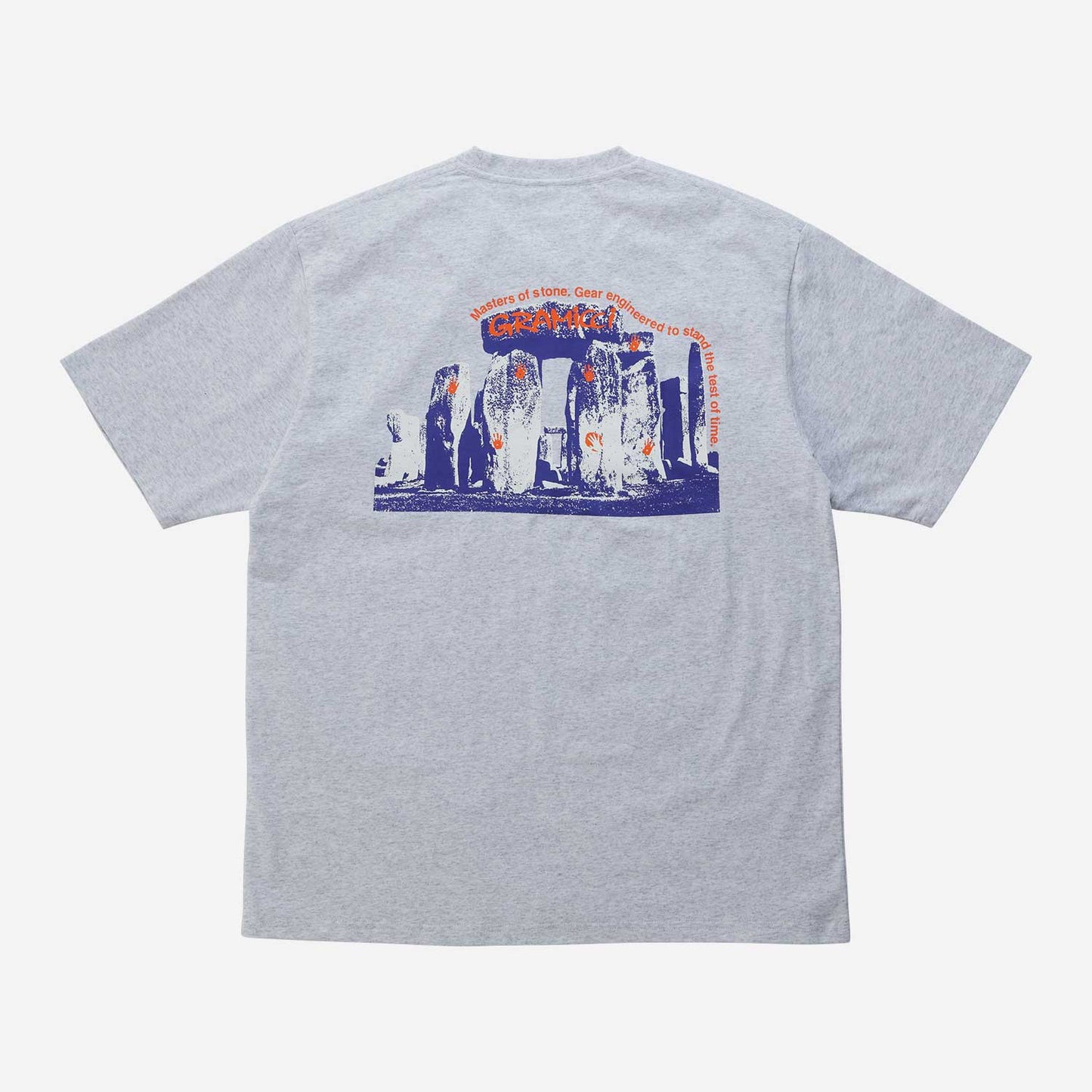 Stonehenge Tee - Grey Heather