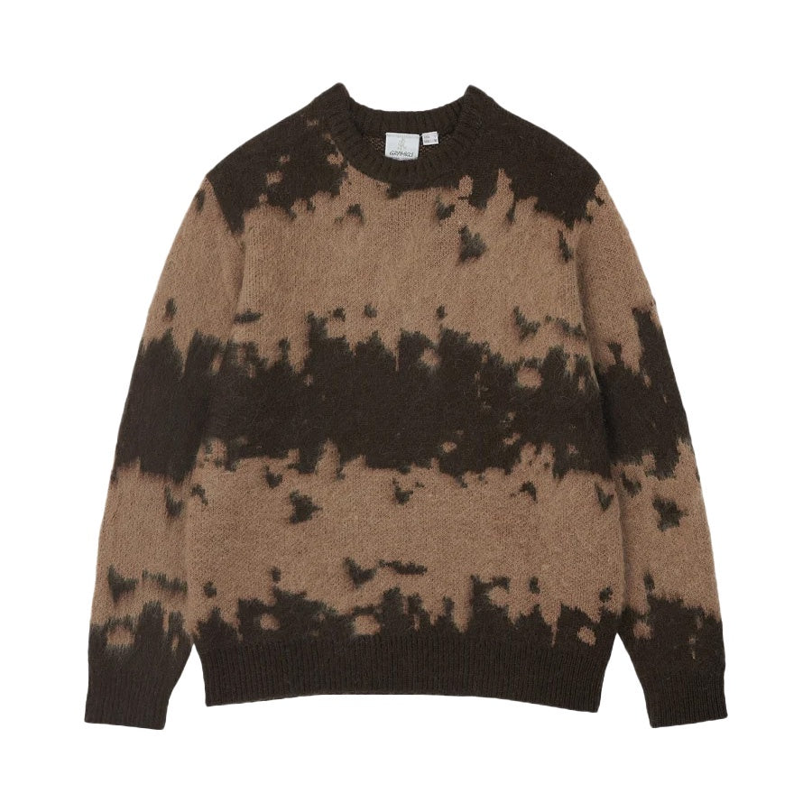 Mohair Splatter Sweater - Taupe Splatter
