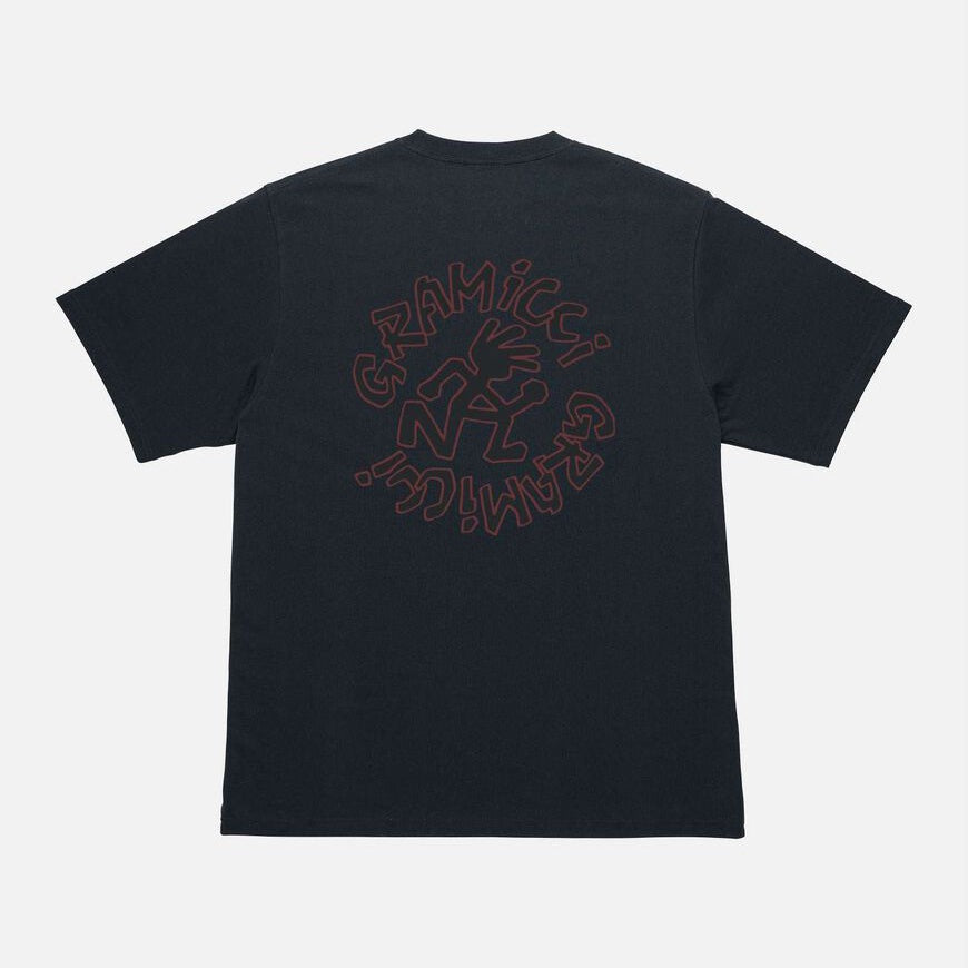 Running Man Tee - Vintage Black