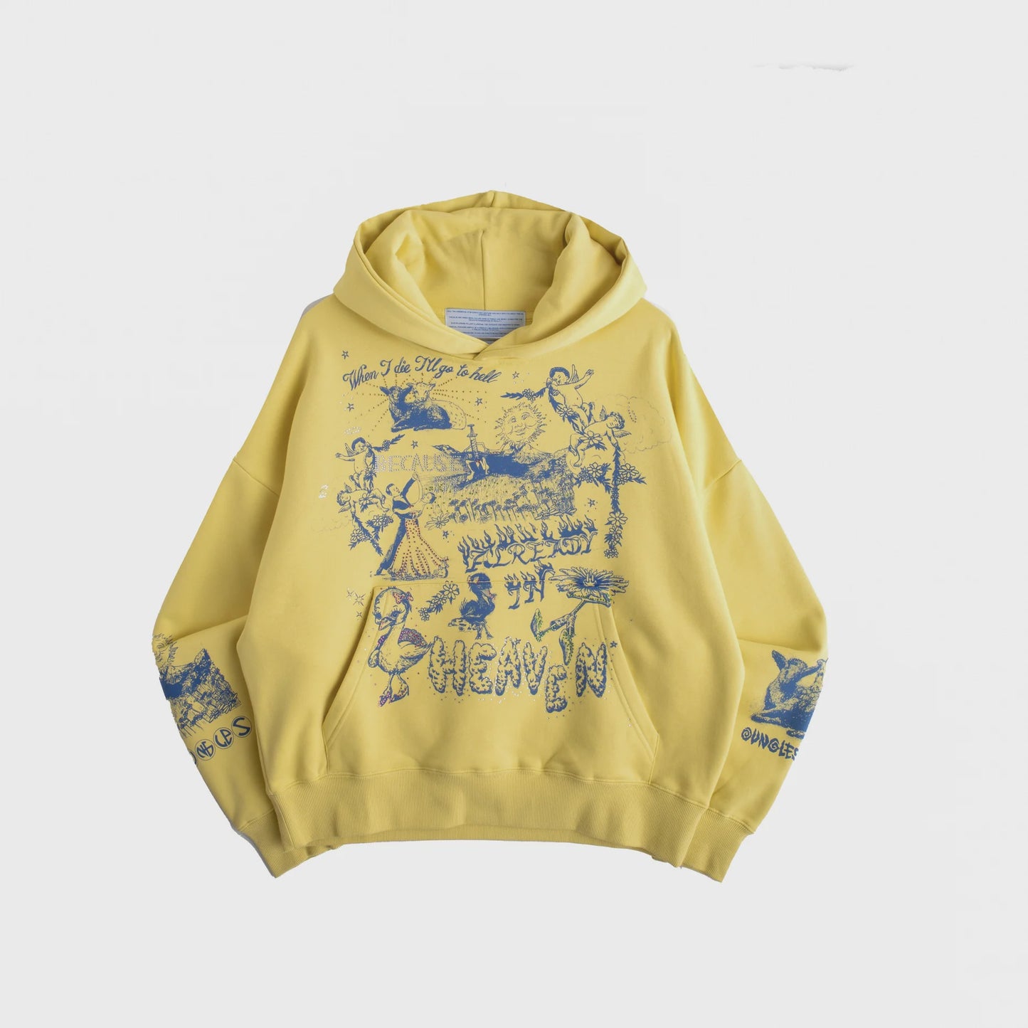 Already In Heaven Hoodie - Yellow