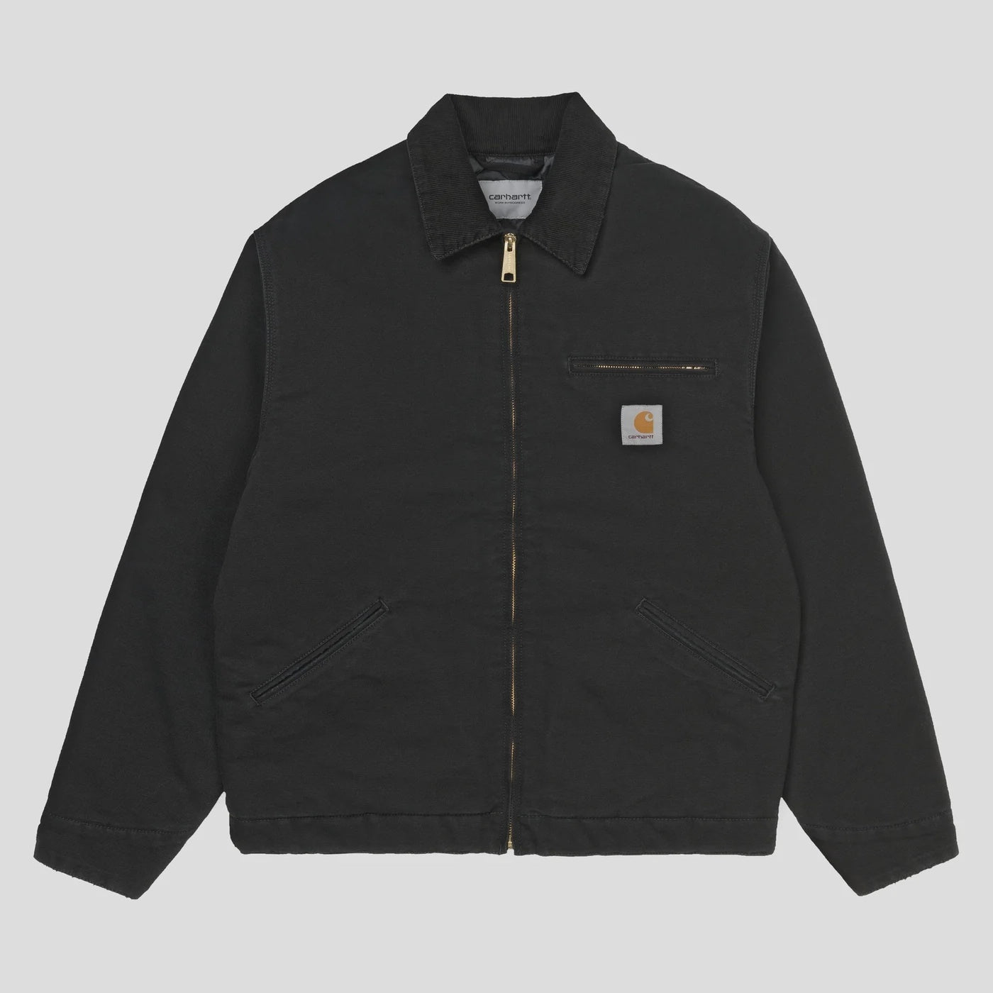 OG Detroit Jacket - Black/Black Aged Canvas (Winter)