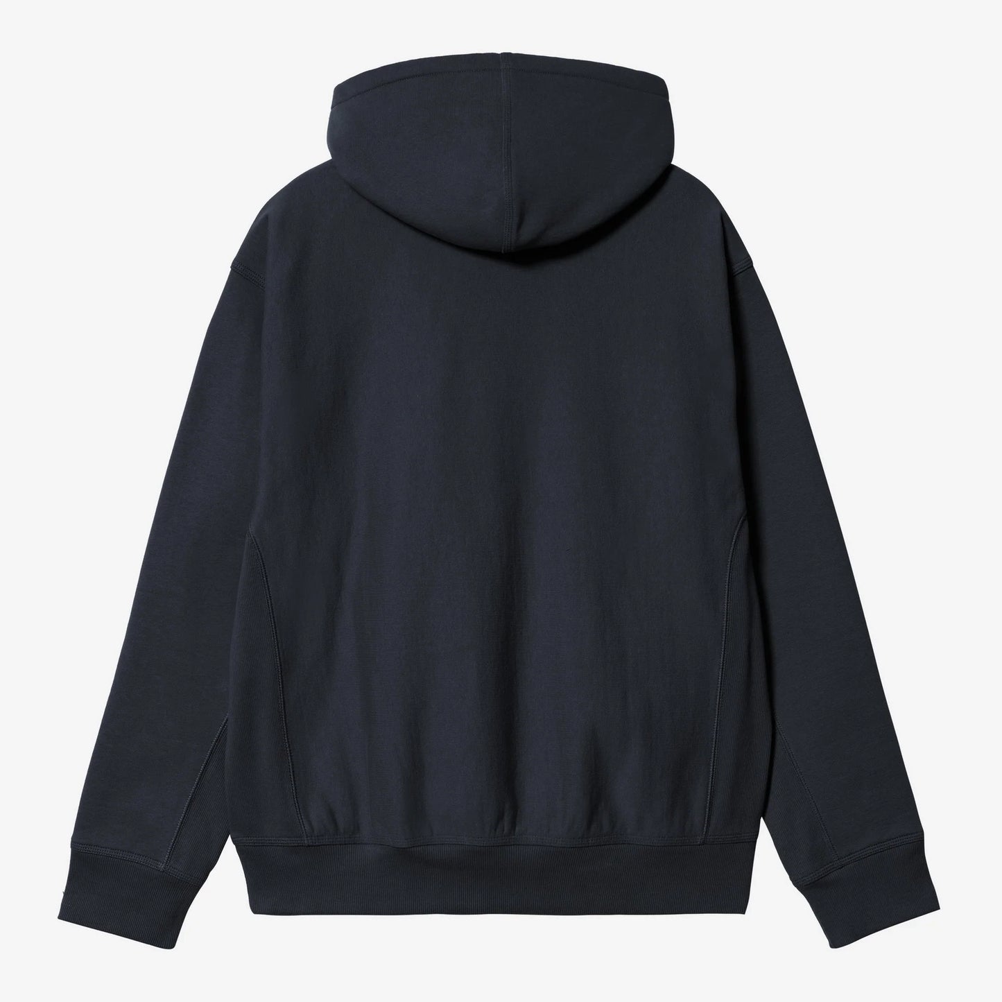 Hooded American Script Sweat - Deep Night