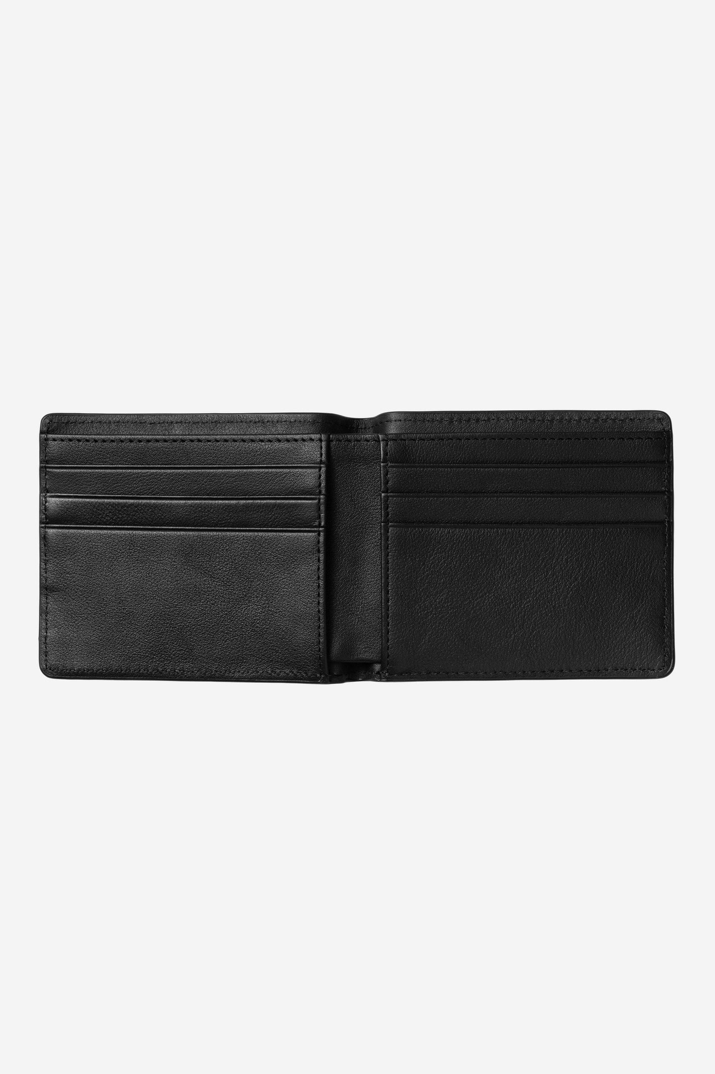 Vegas Billfold Wallet - Black/Silver