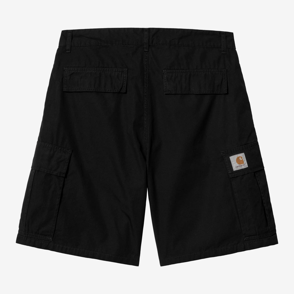 Cole Cargo Short - Black Garment Dyed
