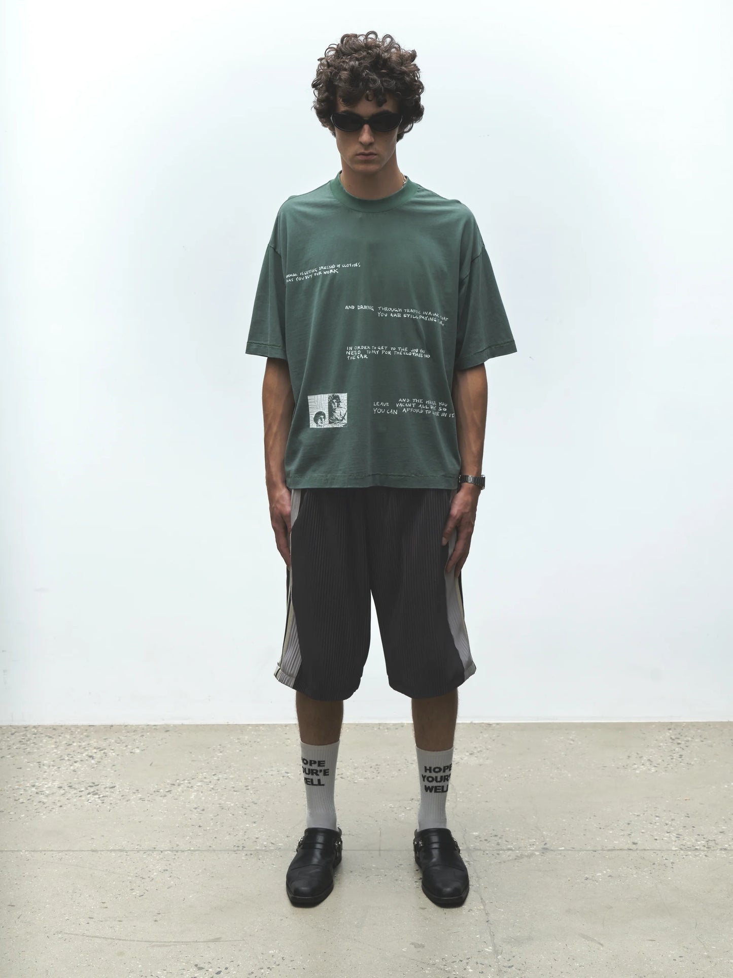 Normality Tee - Vintage Green