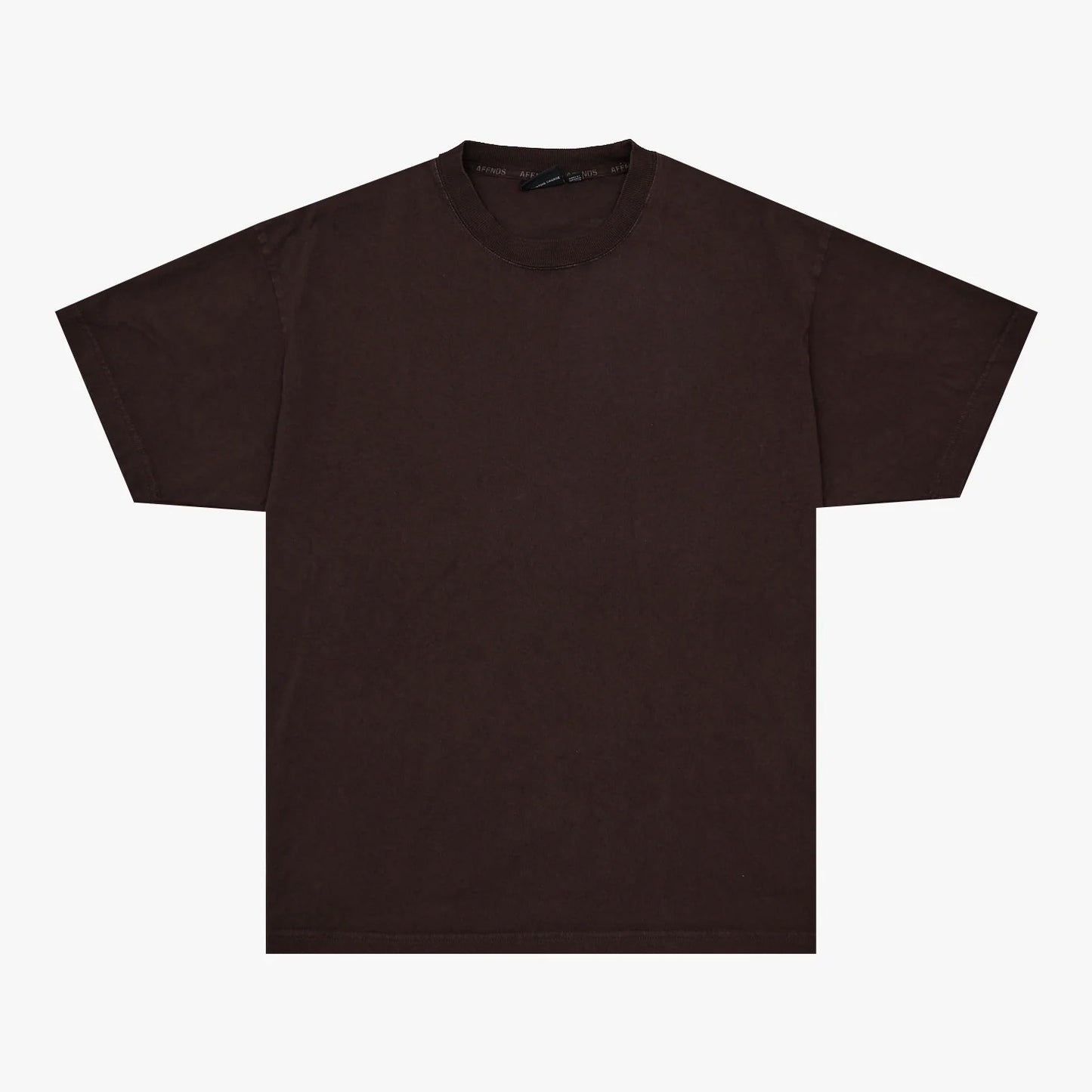 Genesis Heavyweight Boxy Tee - Washed Coffee