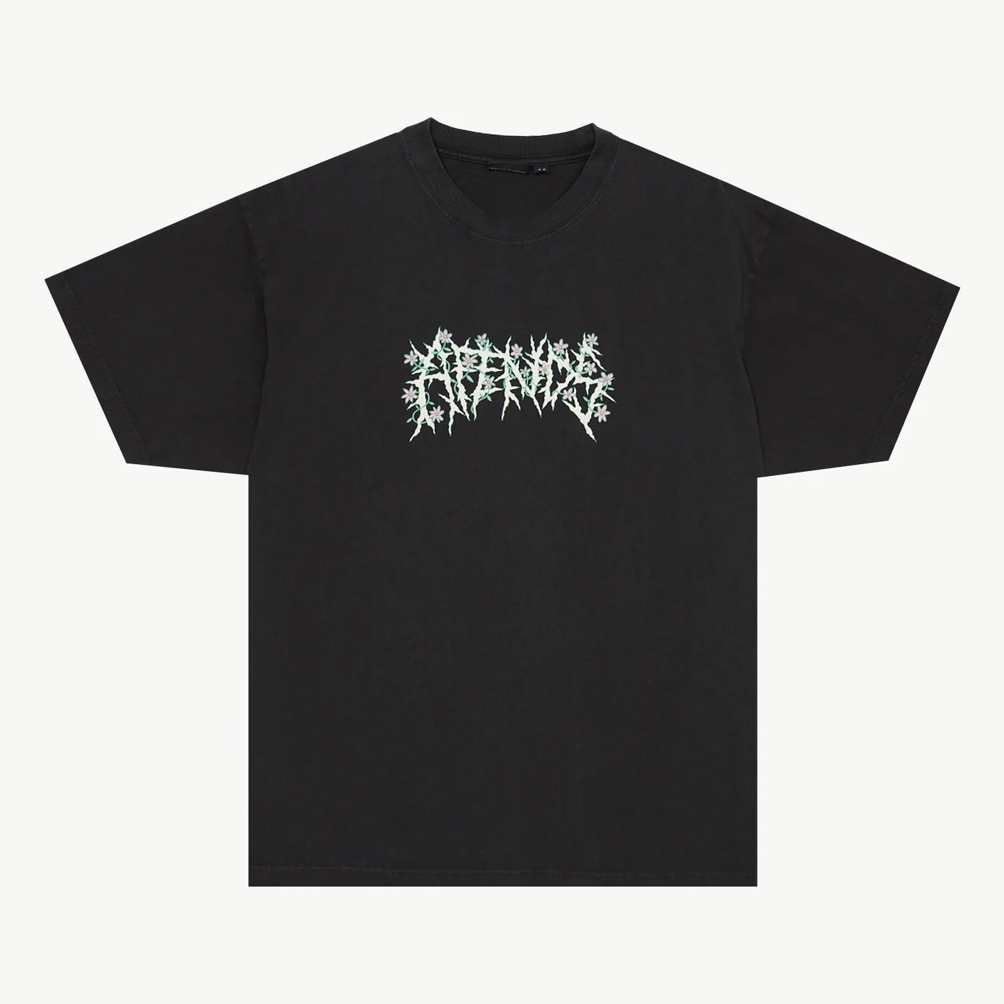 Heavy Petal 'Recycled Heavyweight Box Fit' Tee - Stone Black