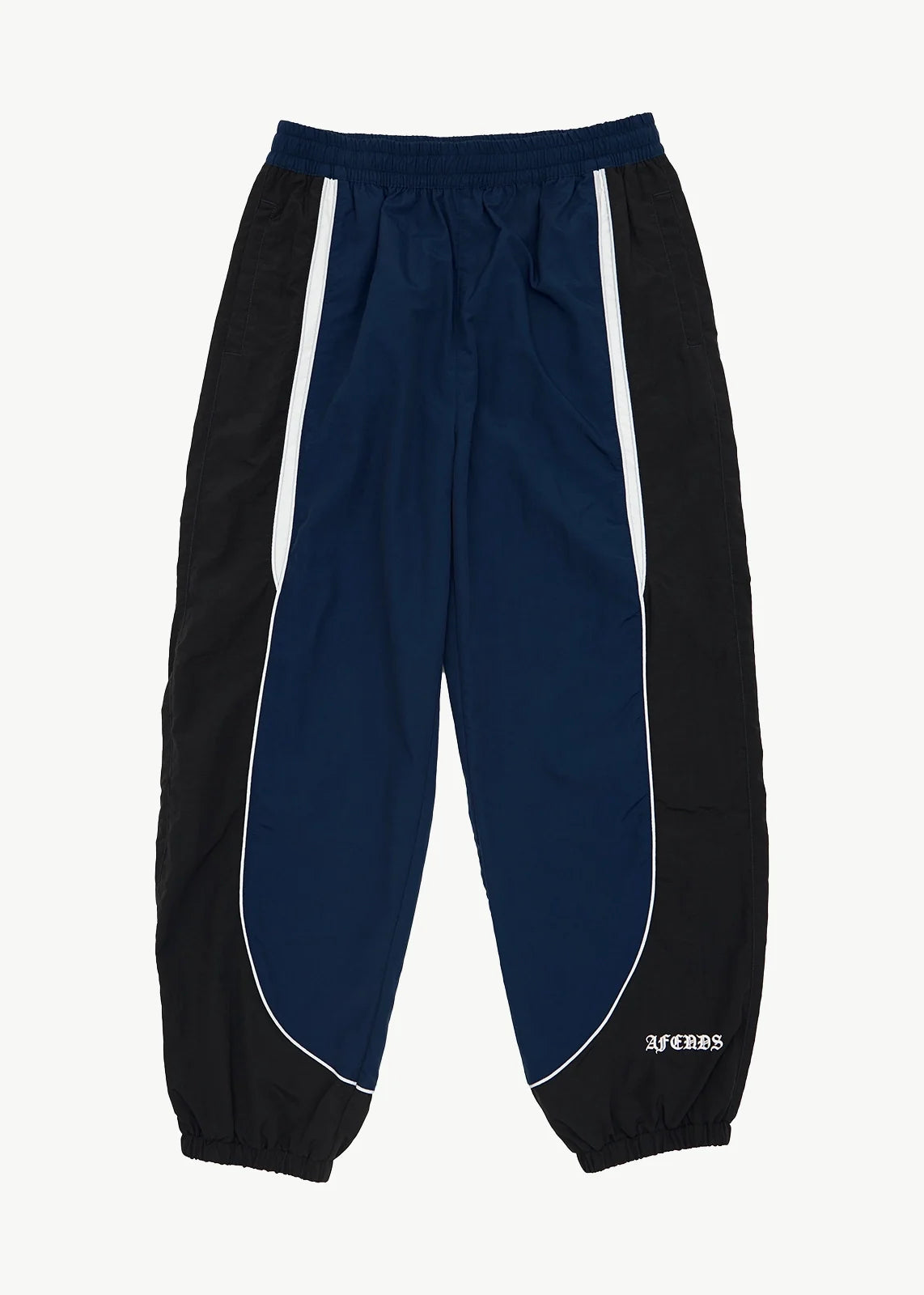 Sporting Panelled Track Pant - Navy