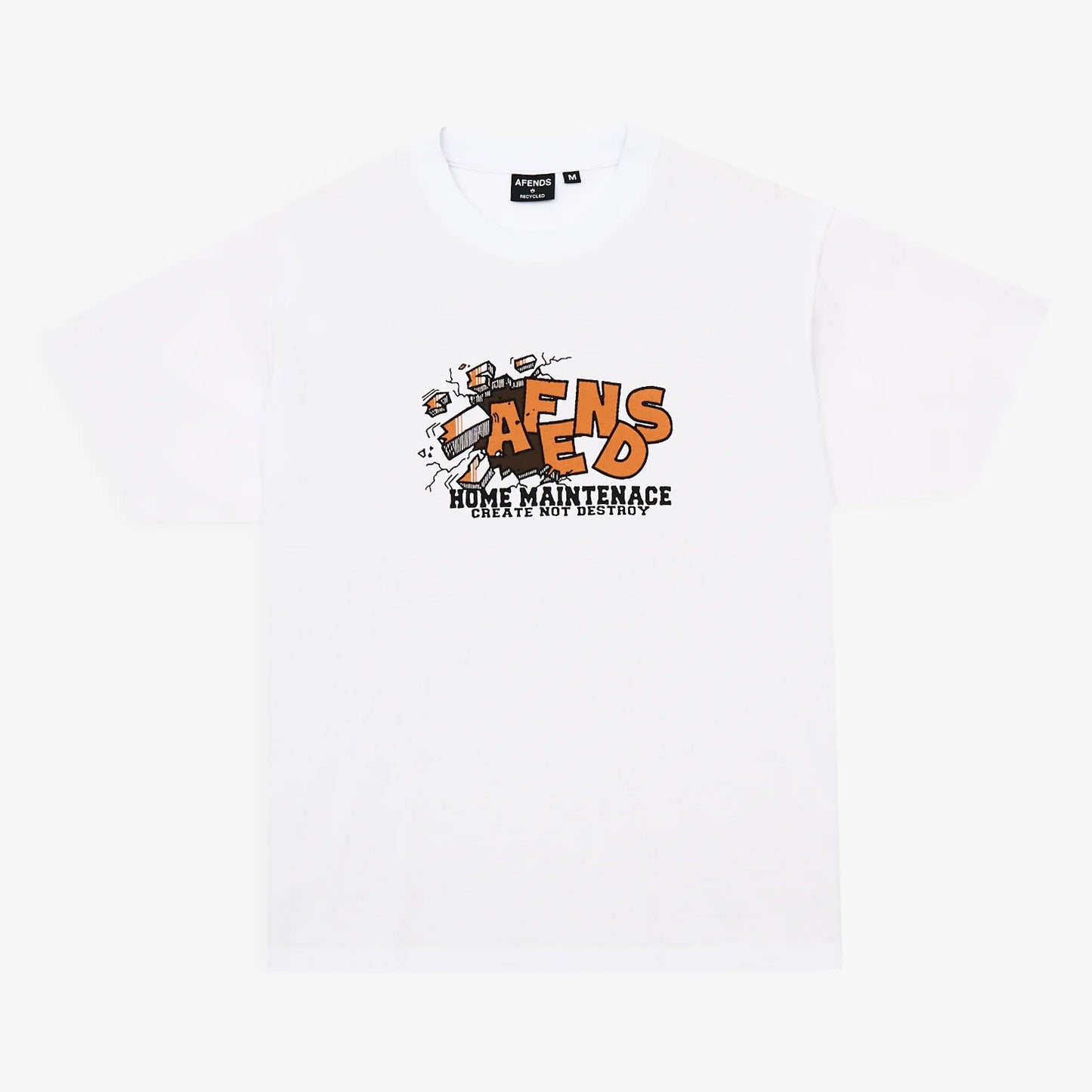 Maintenance Boxy Tee - White
