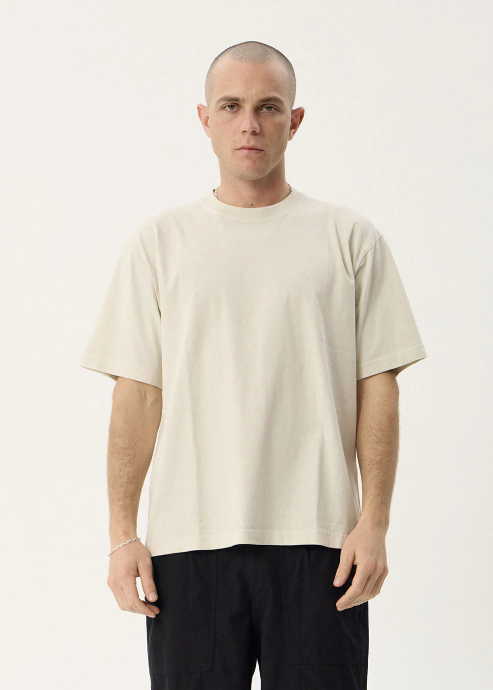 Genesis Heavyweight Boxy Tee - Moonbeam