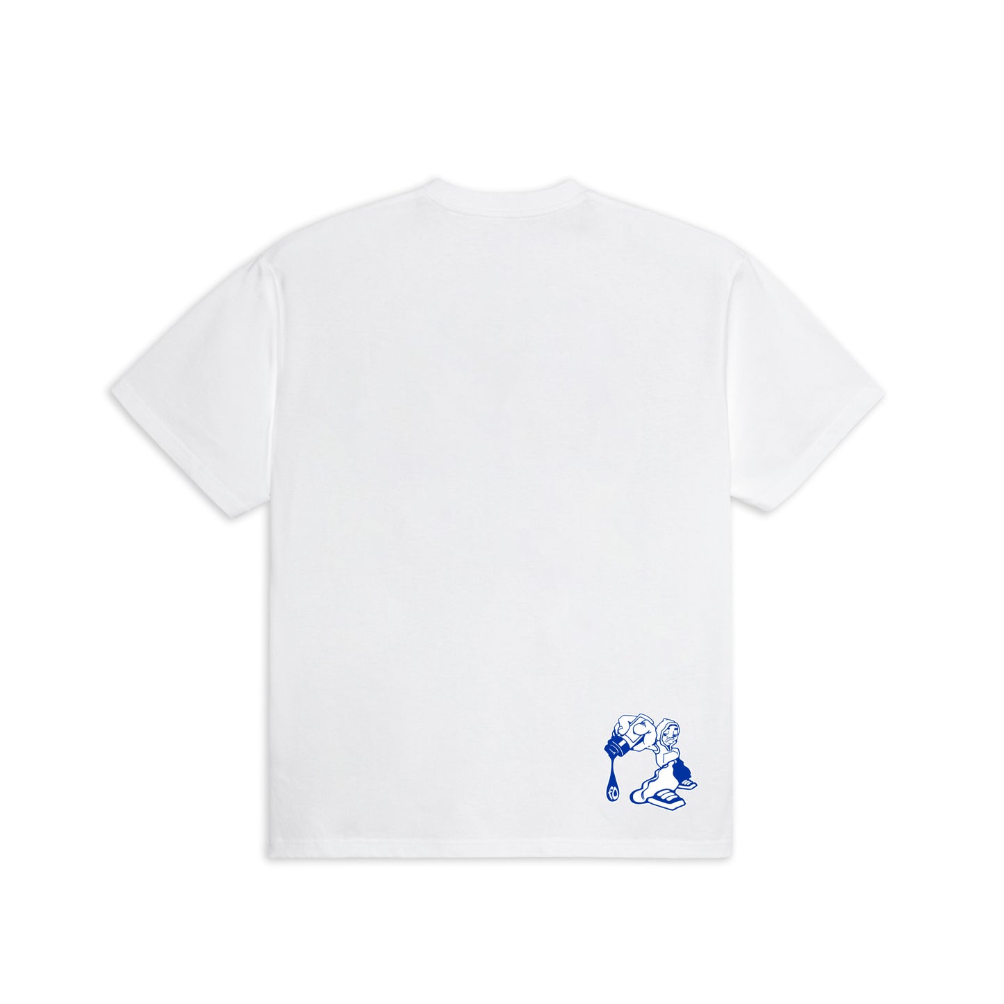 Friends Of 'Marker' T-Shirt - White/Blue