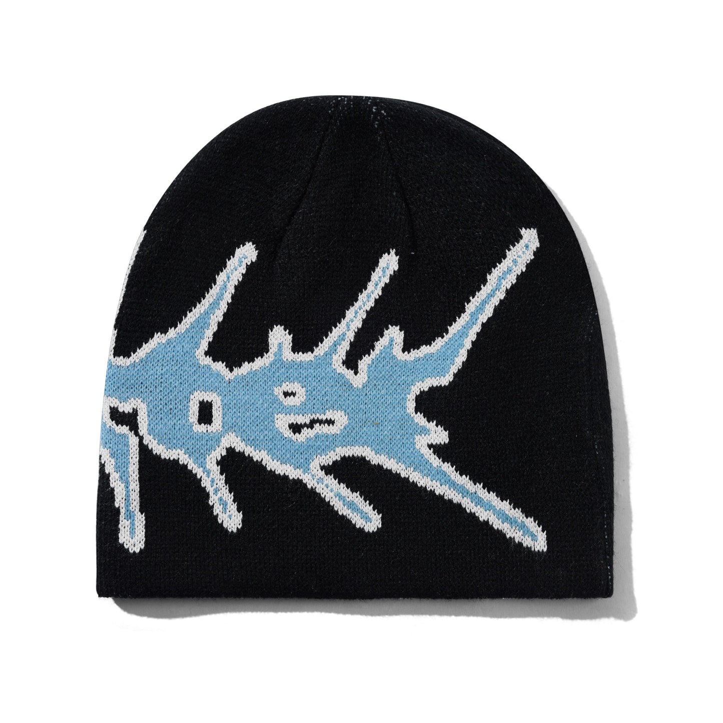 Nail Skully Beanie - Black