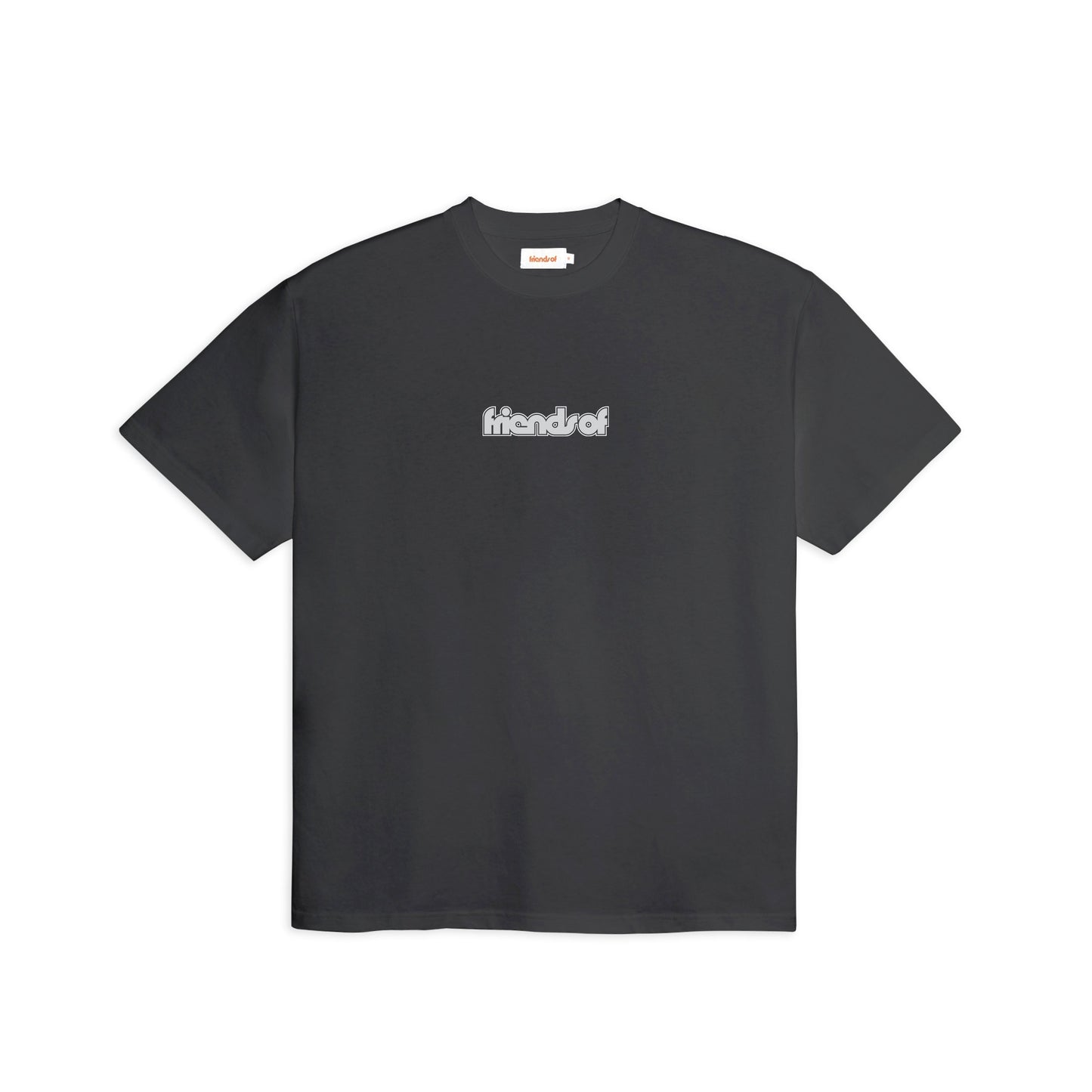 Friends Of 'OG Logo' T-Shirt - Charcoal/Light Grey