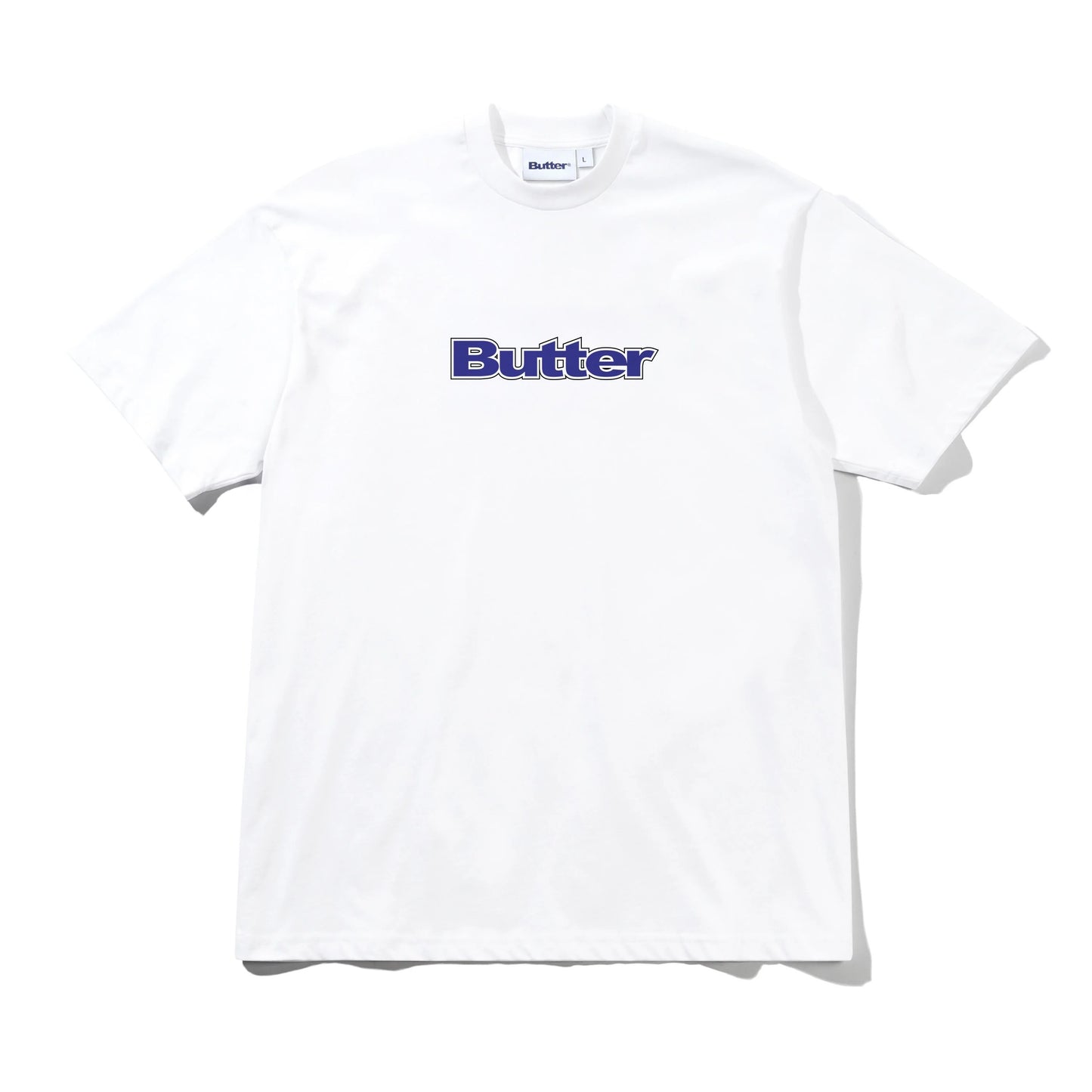 Outline Logo Tee - White