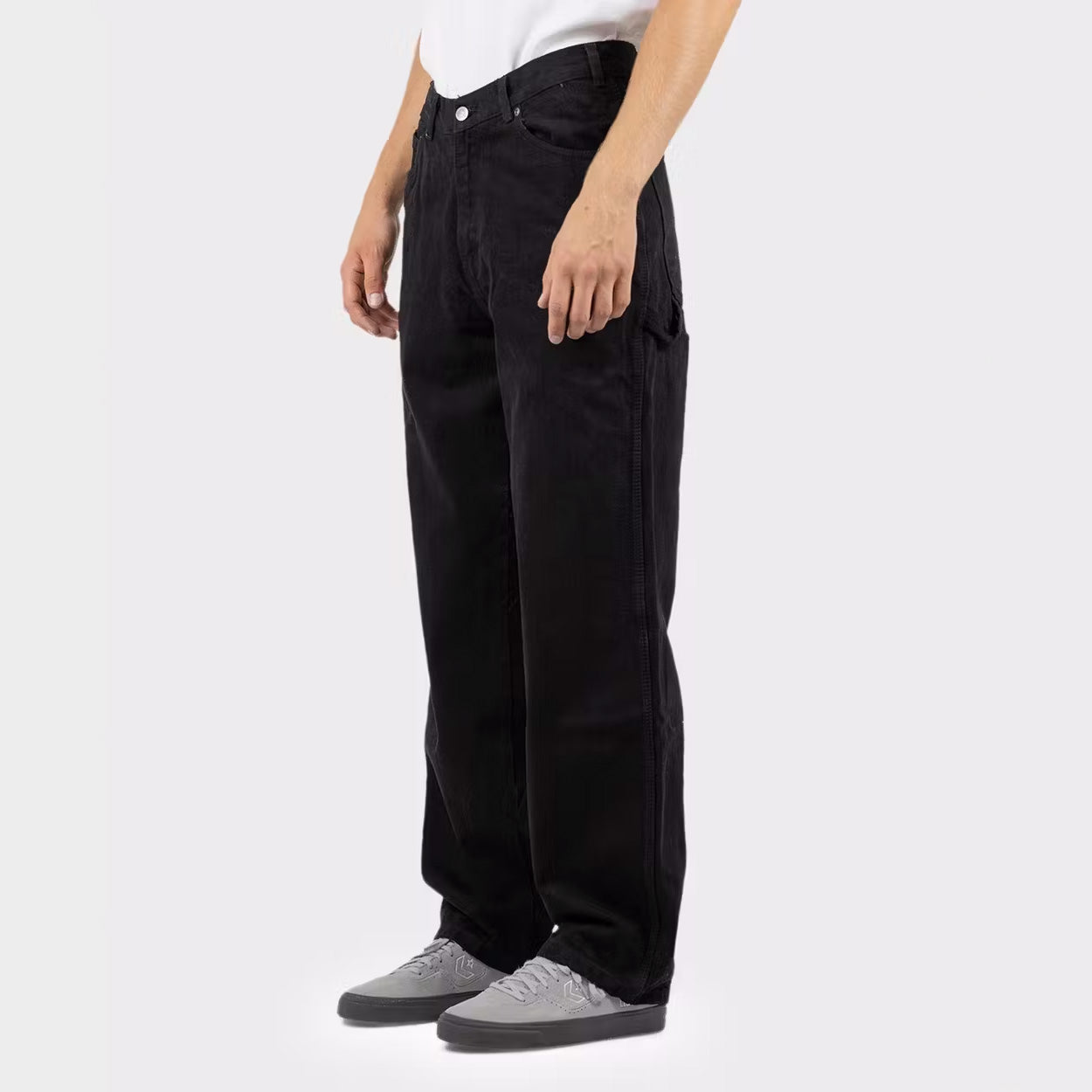 Relaxed Fit Carpenter Jean - Rinsed Black