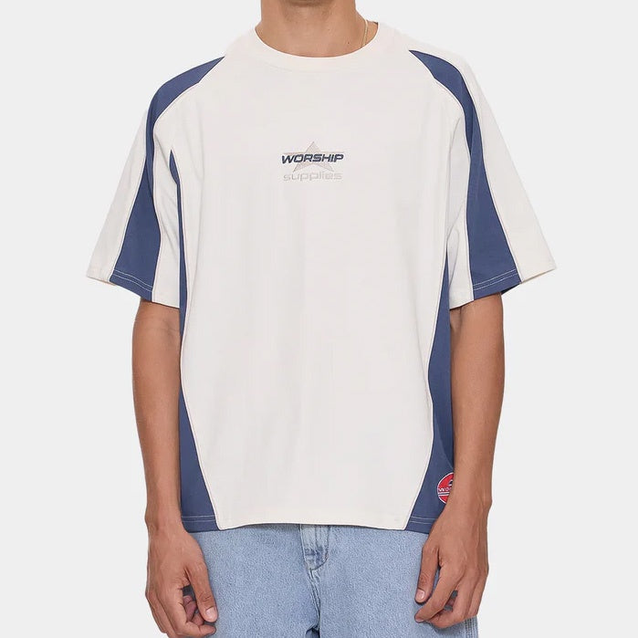 Laps Panel Oversize Raglan Tee - Zine