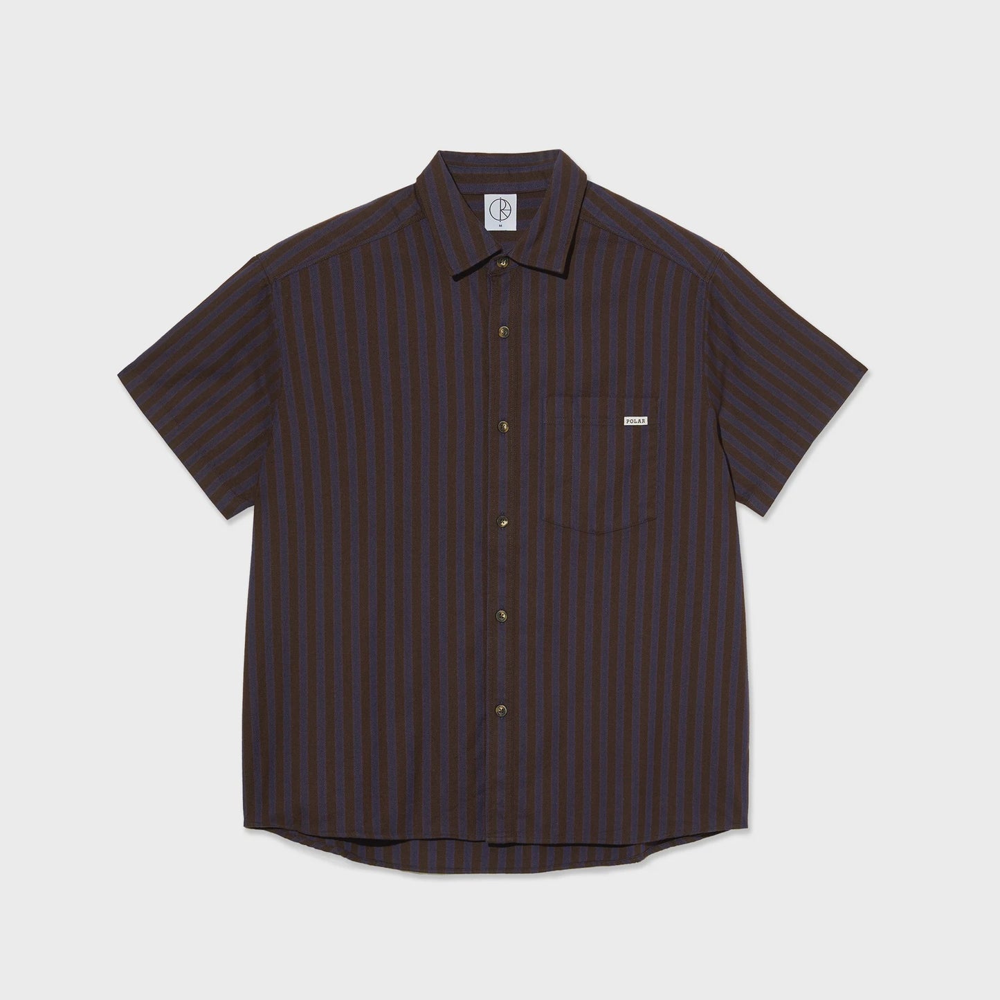 Mitchell Shirt - Purple/Chocolate
