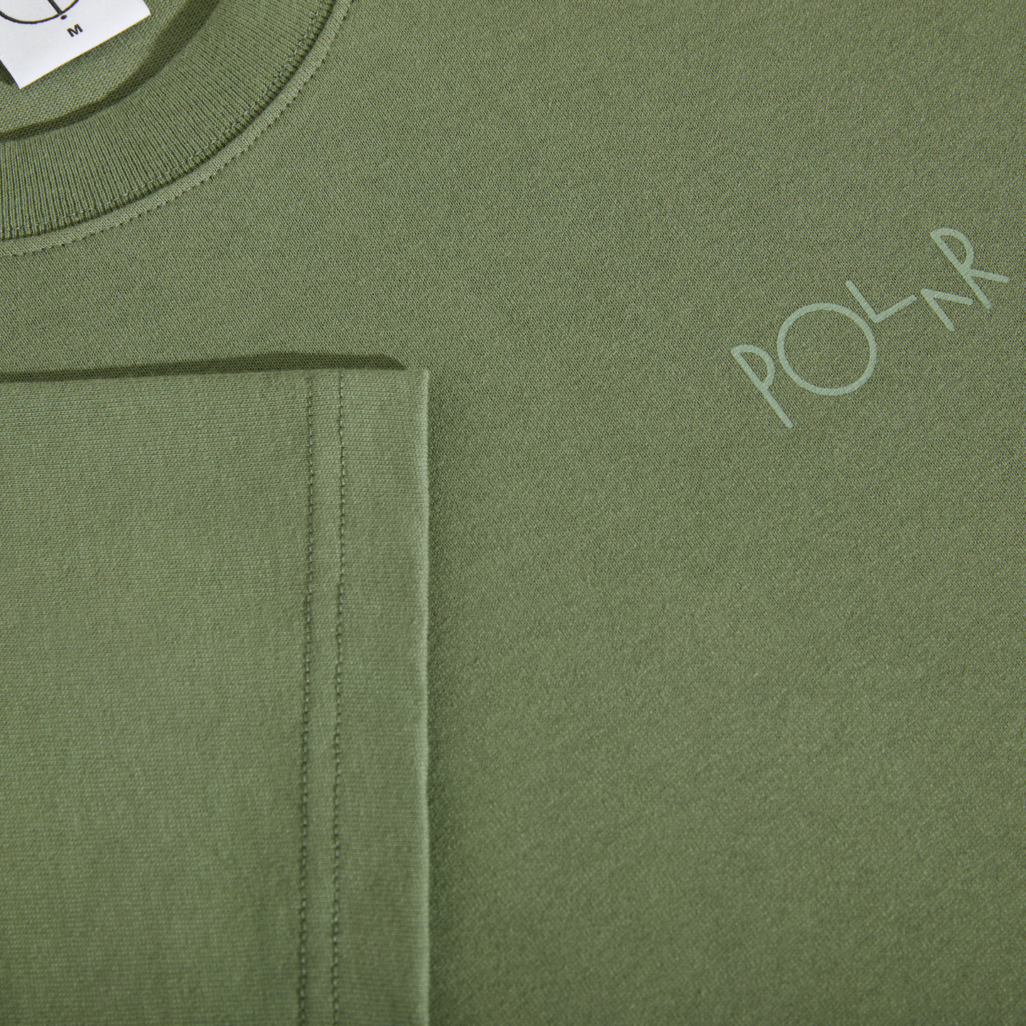 Stroke Logo T-Shirt - Moss Green