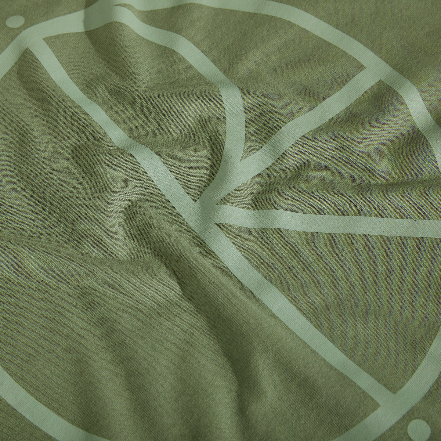 Stroke Logo T-Shirt - Moss Green