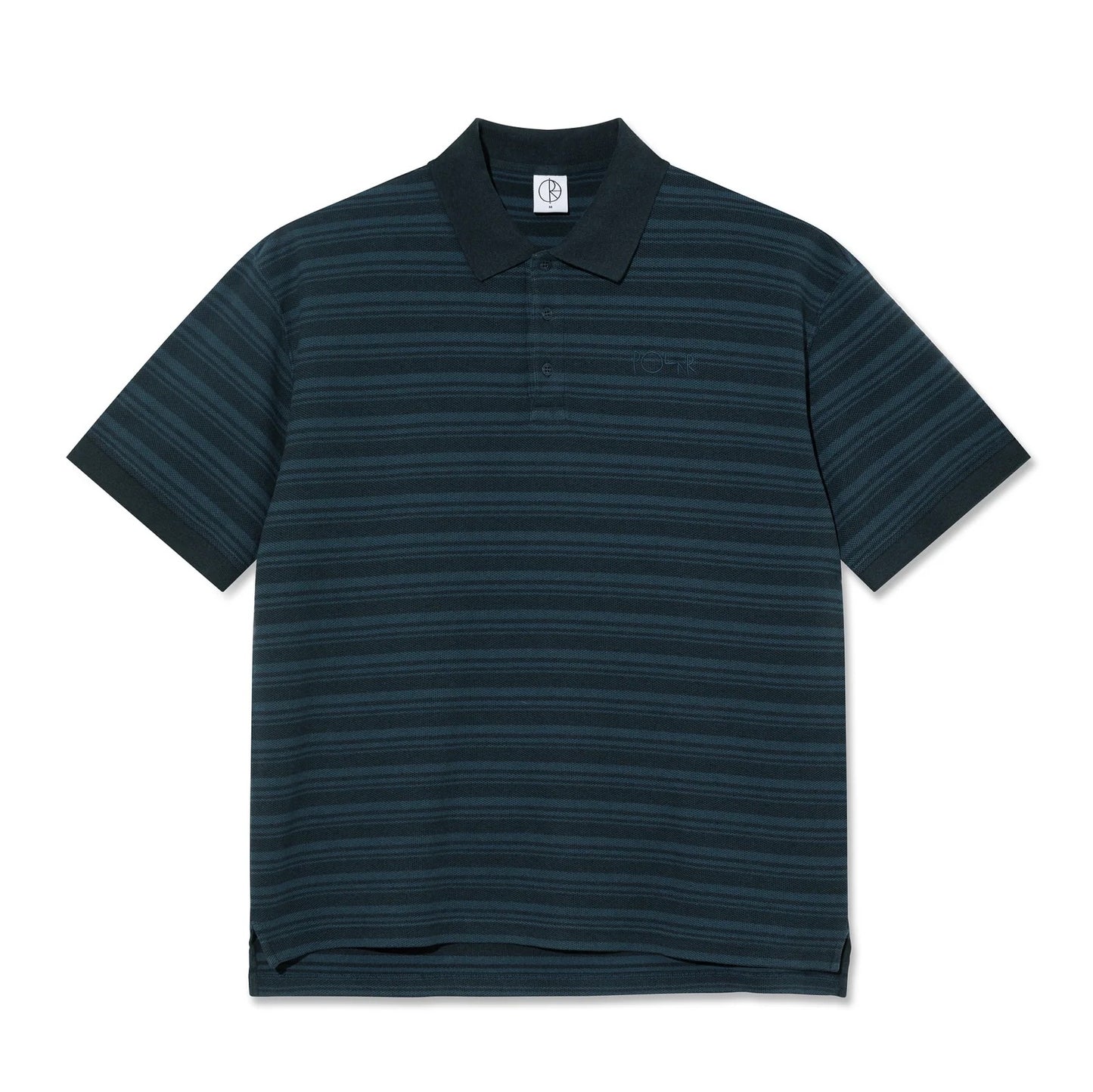 Surf Polo Shirt | Stripe - Neptune Blue