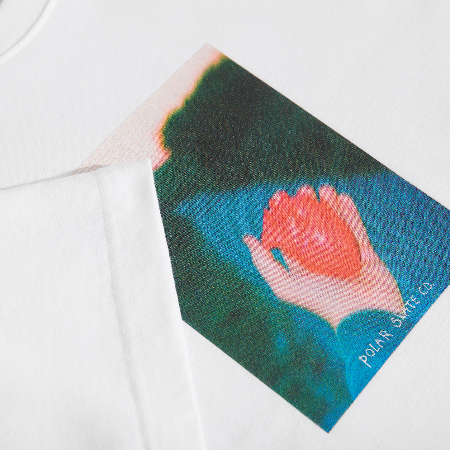 Heart in Hand T-Shirt - White